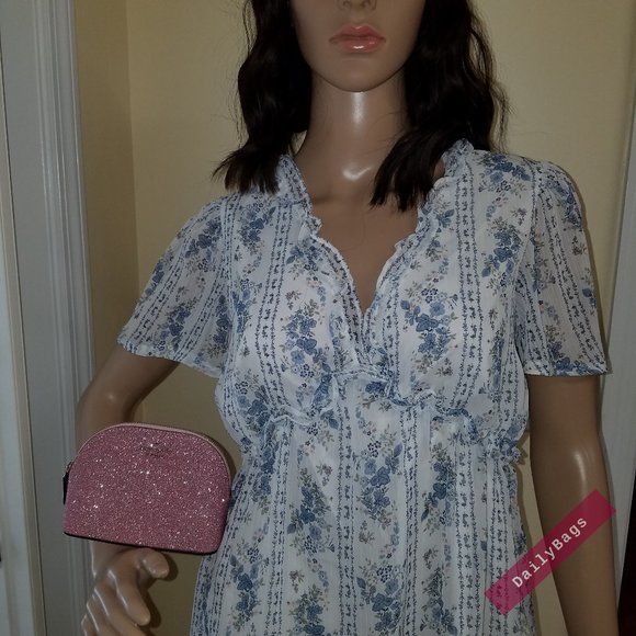 KATE SPADE LOLA ROSE PINK COSMETIC CASE MAKE UP - Picture 6 of 11